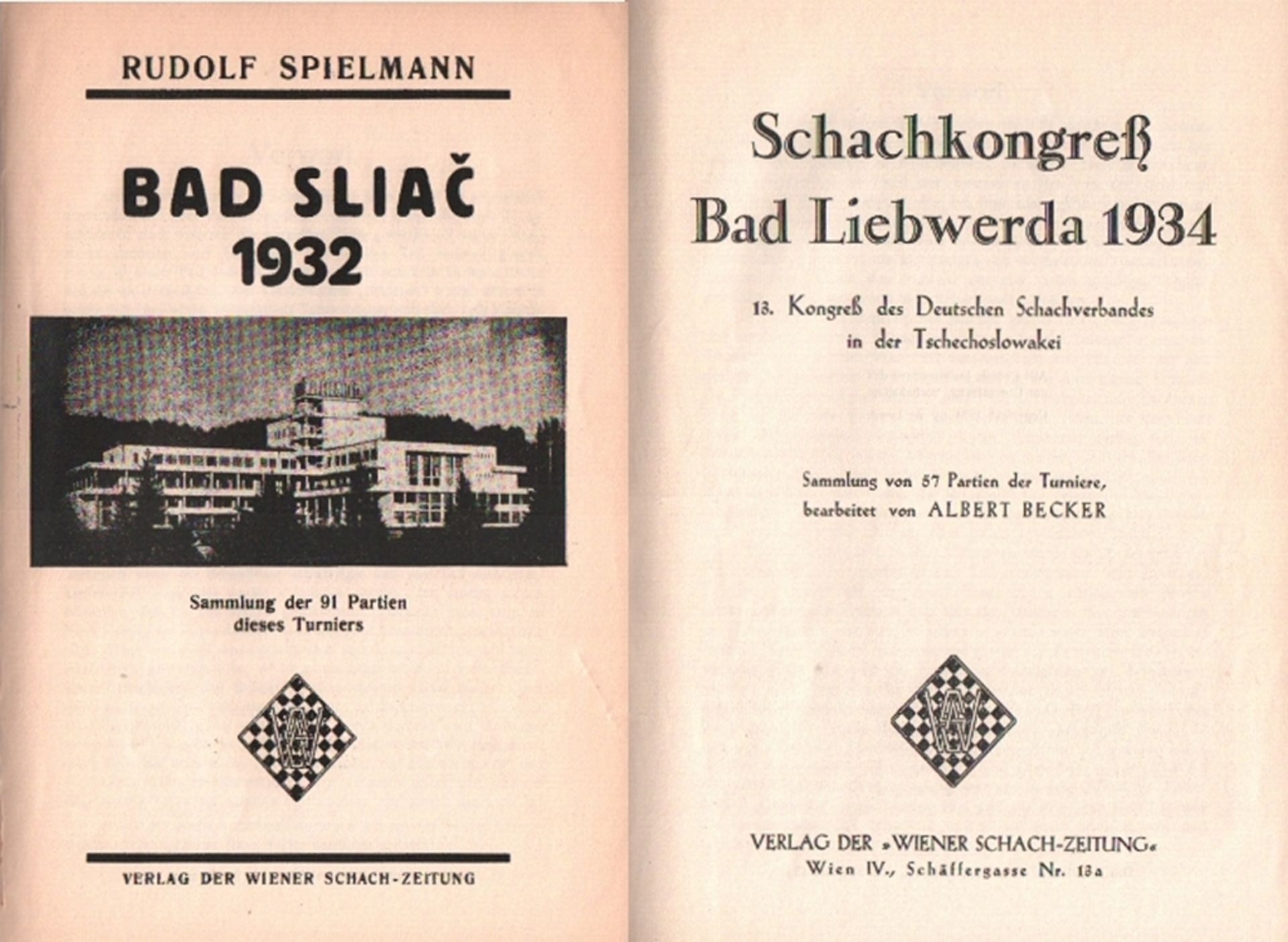 Bad Sliac 1932. Spielmann, R.