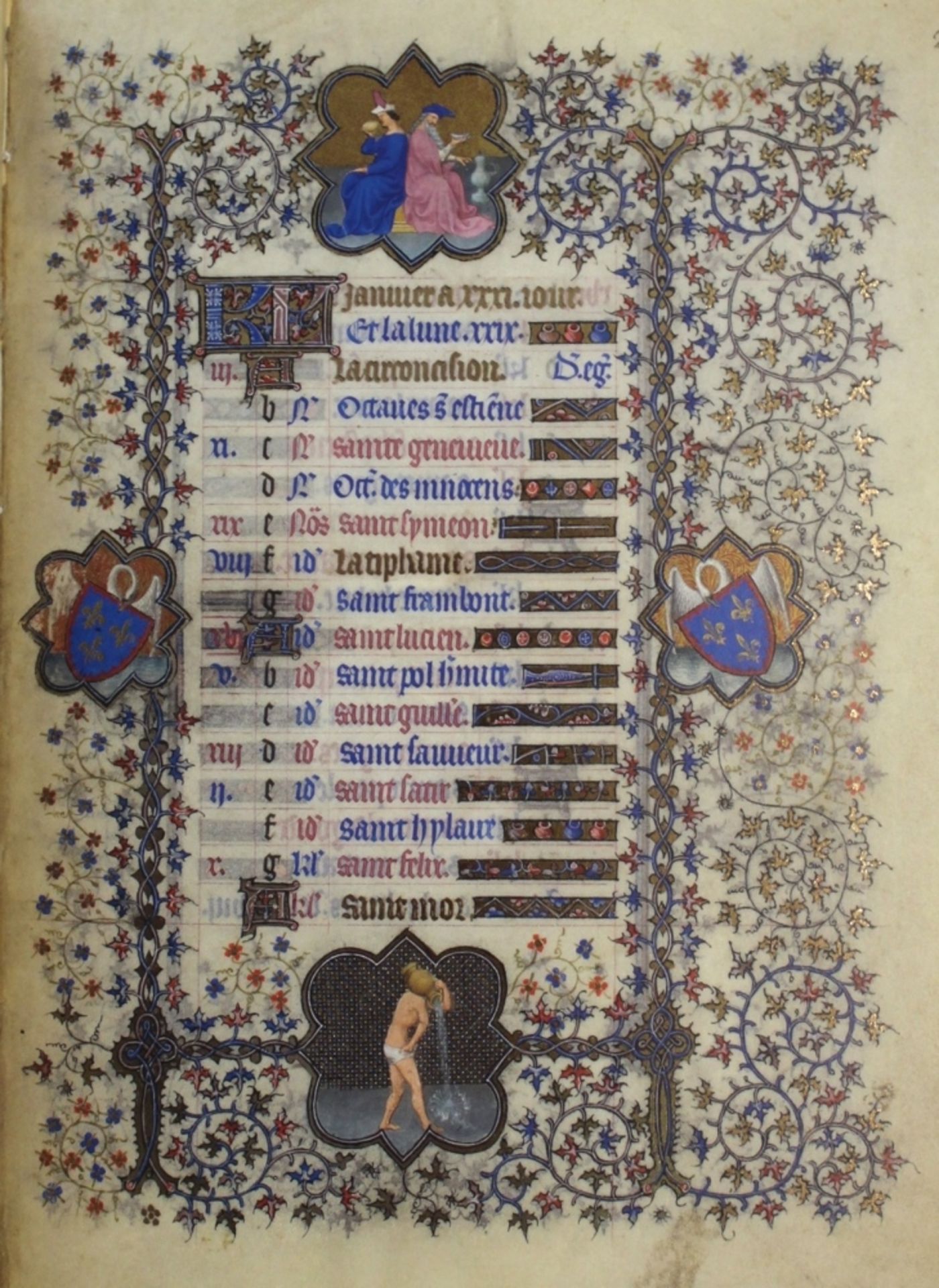 Stundenbuch des Duc de Berry.