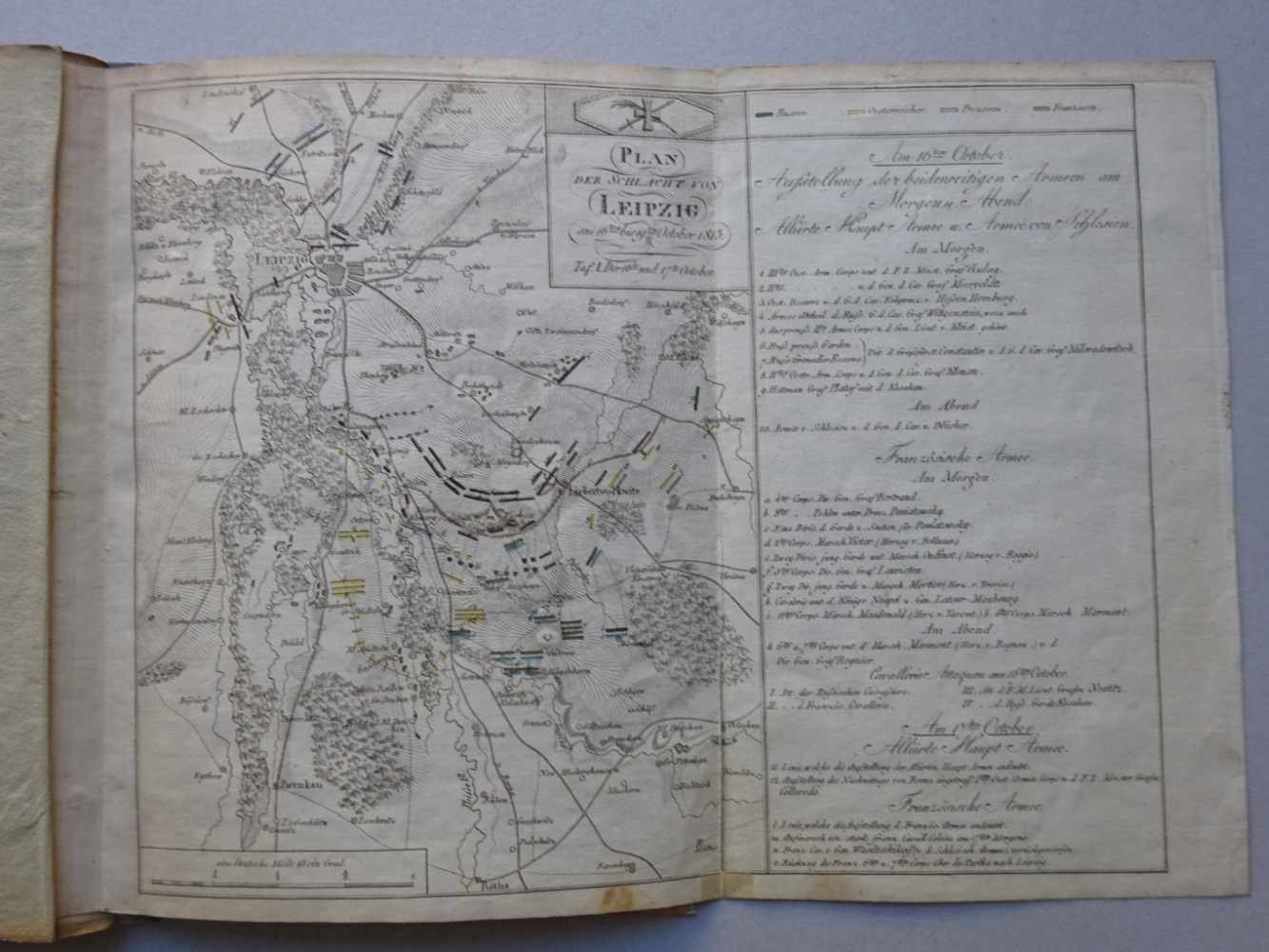 (Bertuch, C.).Wanderung nach dem Schlachtfeld von Leipzig im October 1813. Ein Beitrag zur - Image 5 of 5