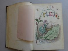 Grandville.-Les fleurs animées. Texte par A. Karr, T. Delord et le Cte Foelix. 2 Bde. Paris,