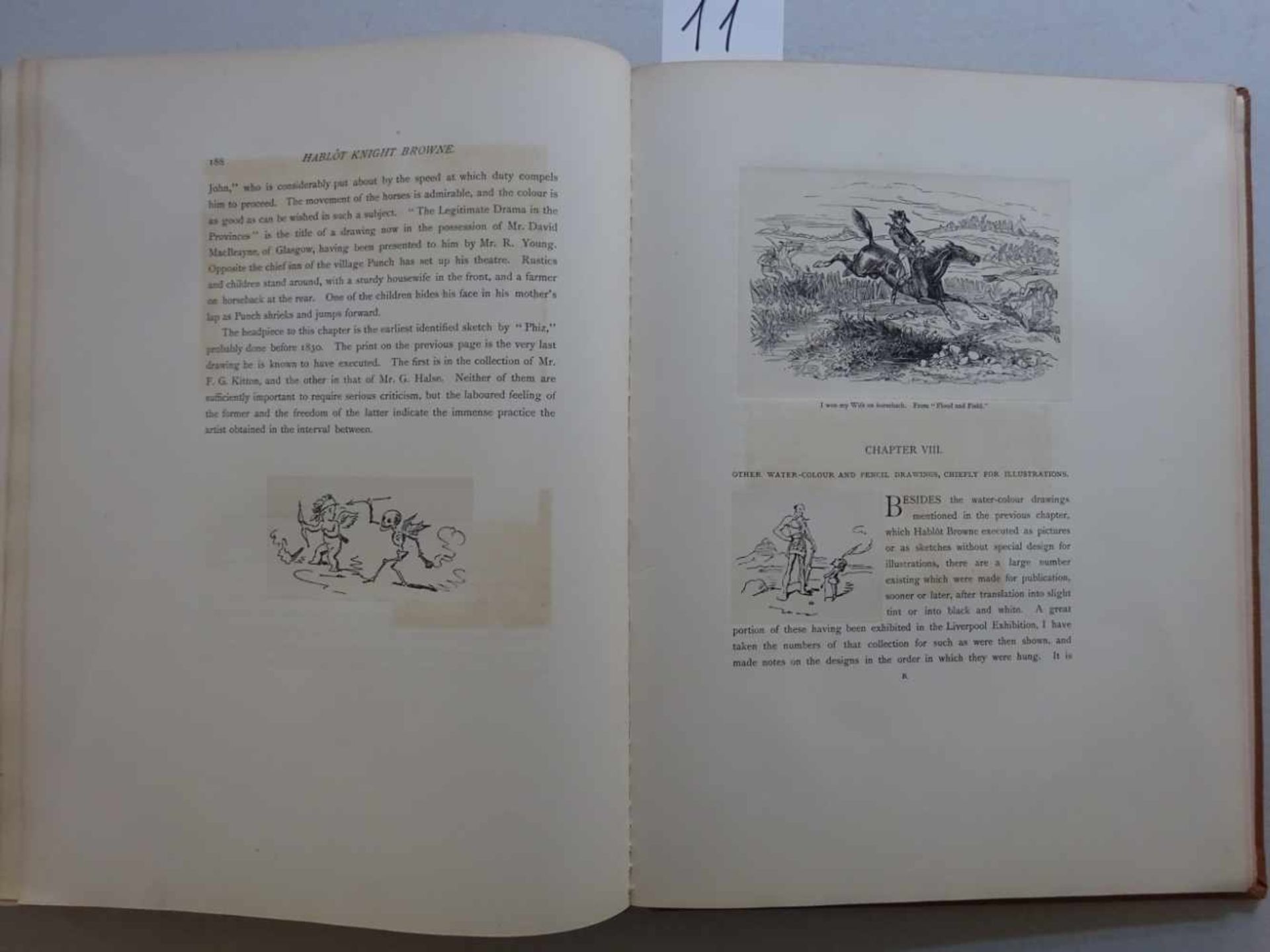 Bibliographie.- Thomson, D.C.Life and labours of Hablôt Knight Browne 'Phiz'. New York, Scribner - Bild 3 aus 5