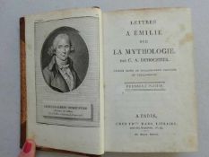 Demoustier, C.A.Letters à Émilie su la mytholgie. 6 in 3 Bdn. Paris, Dabo, 1818. Mit 60 (statt 62)