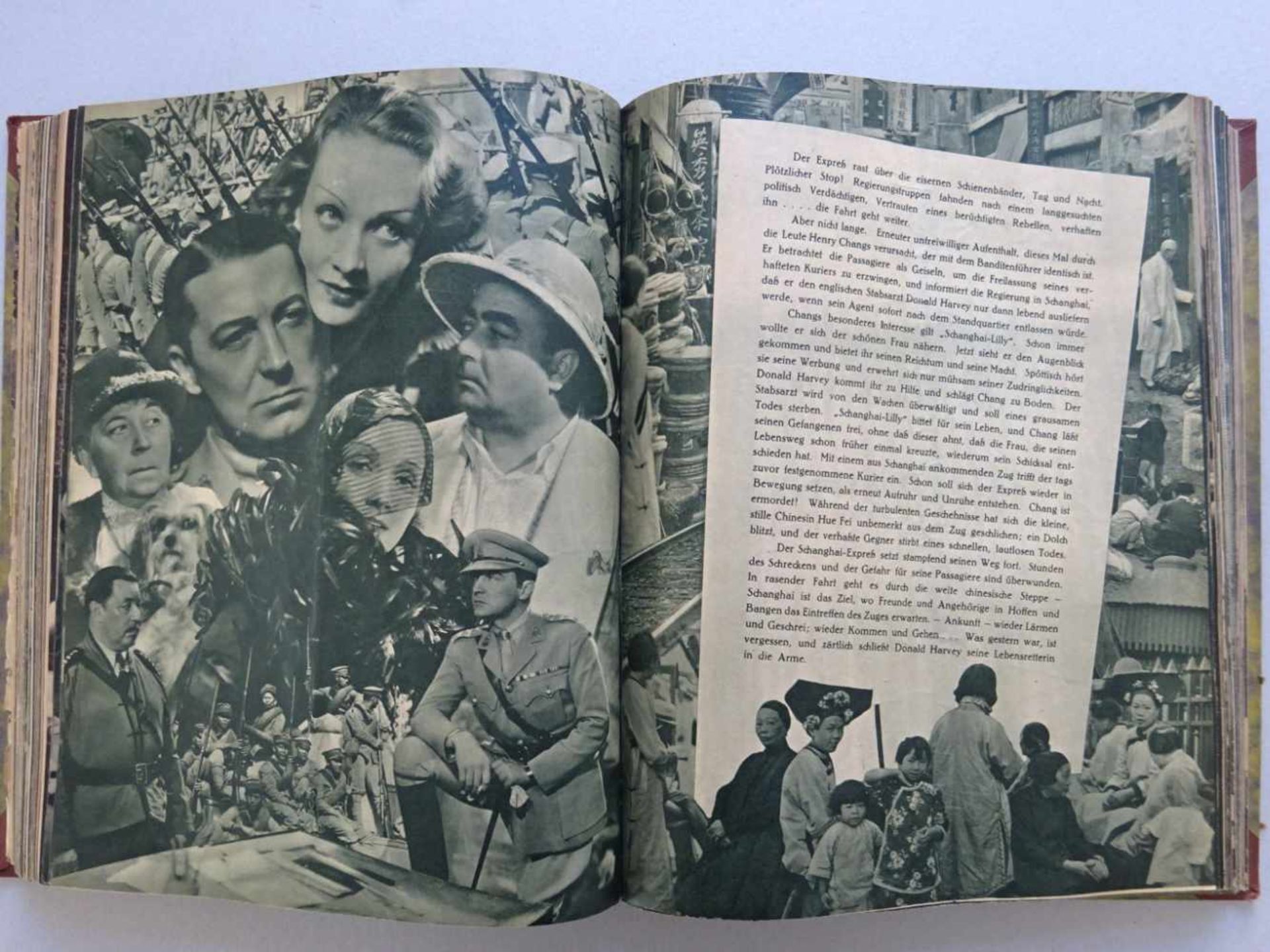 Film.- Illustrierter Film-Kurier.Sammelband mit 83 Heften. Berlin, Weiner, 1930-33. Je 2-4 Bll. - Bild 4 aus 5
