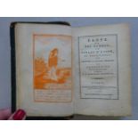 Fabeln.- Aesop.-3 illustrierte Fabelsammlungen in französischer Sprache aus den Jahren um 1800-1820.