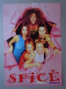 Plakate.-Konvolut von 3 farbigen Plakaten der Spice Girls. 1996-97. Je ca. 88 x 63 cm.Teils leicht