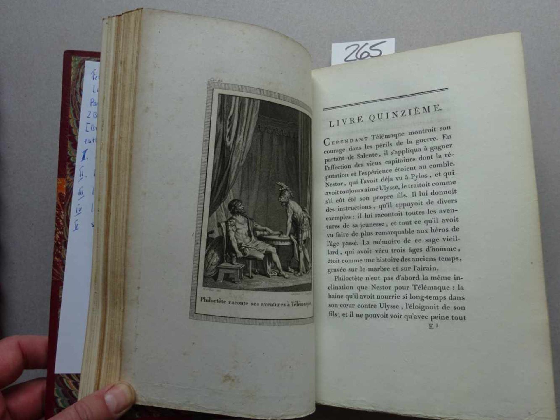 Fénélon, (F. de Salignac de la Mothe).Les aventures de Télémaque, fils d'Ulysse. 2 Bde. Paris, - Bild 8 aus 10