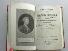 Französische Revolution.- Burke, E.Betrachtungen über die französische Revoluzion und das Betragen