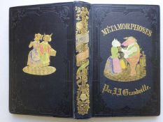Grandville.-Les métamorphoses du jour. Paris, Havard, 1854. 2 Bll., XXVIII, 283 S. Mit Holzstich-