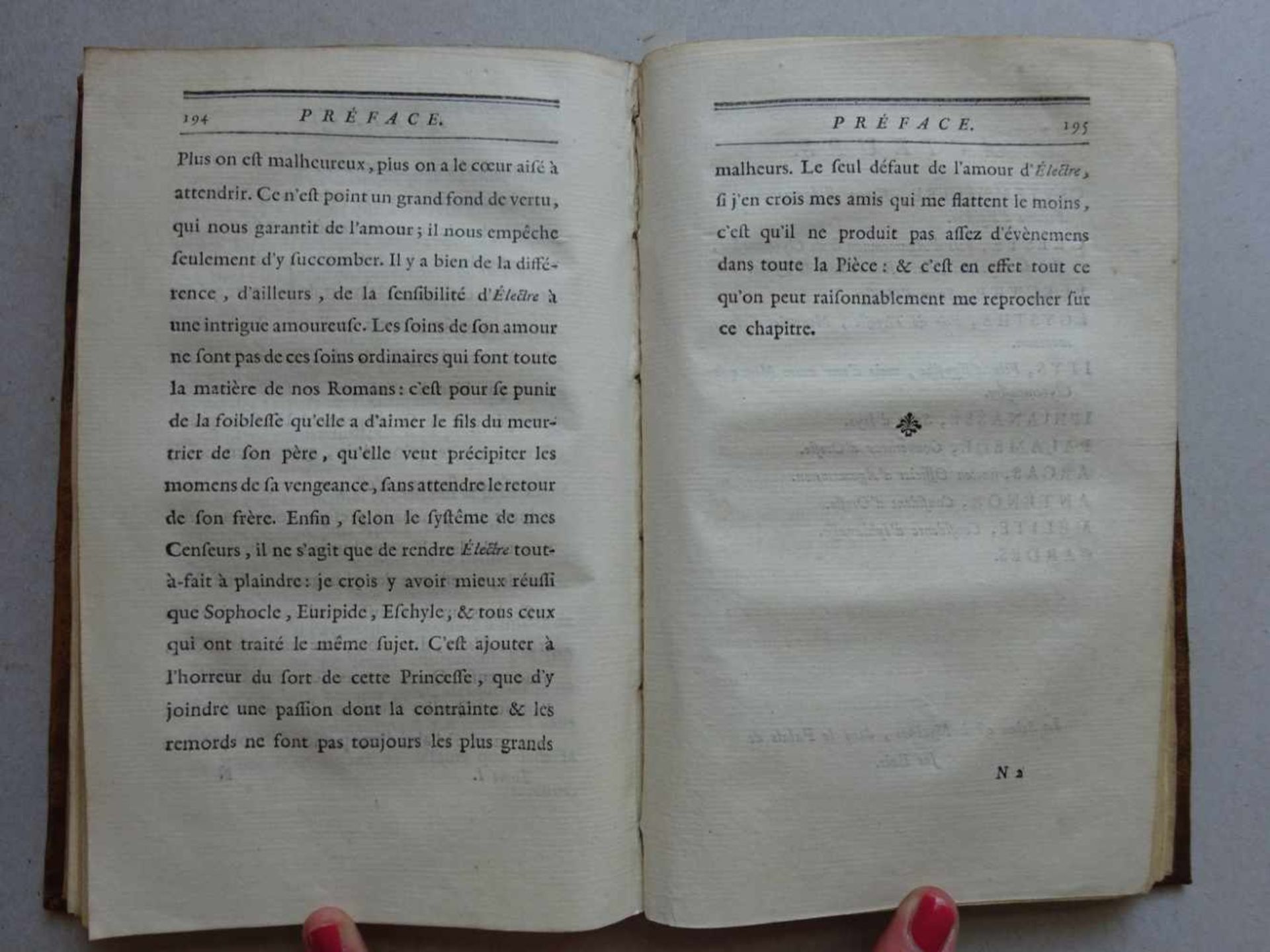 Crebillon, P.-J.Oeuveres complettes. Nouvelle édition. 3 Bde. Paris, Les Libraires Associés, 1785. - Bild 3 aus 4