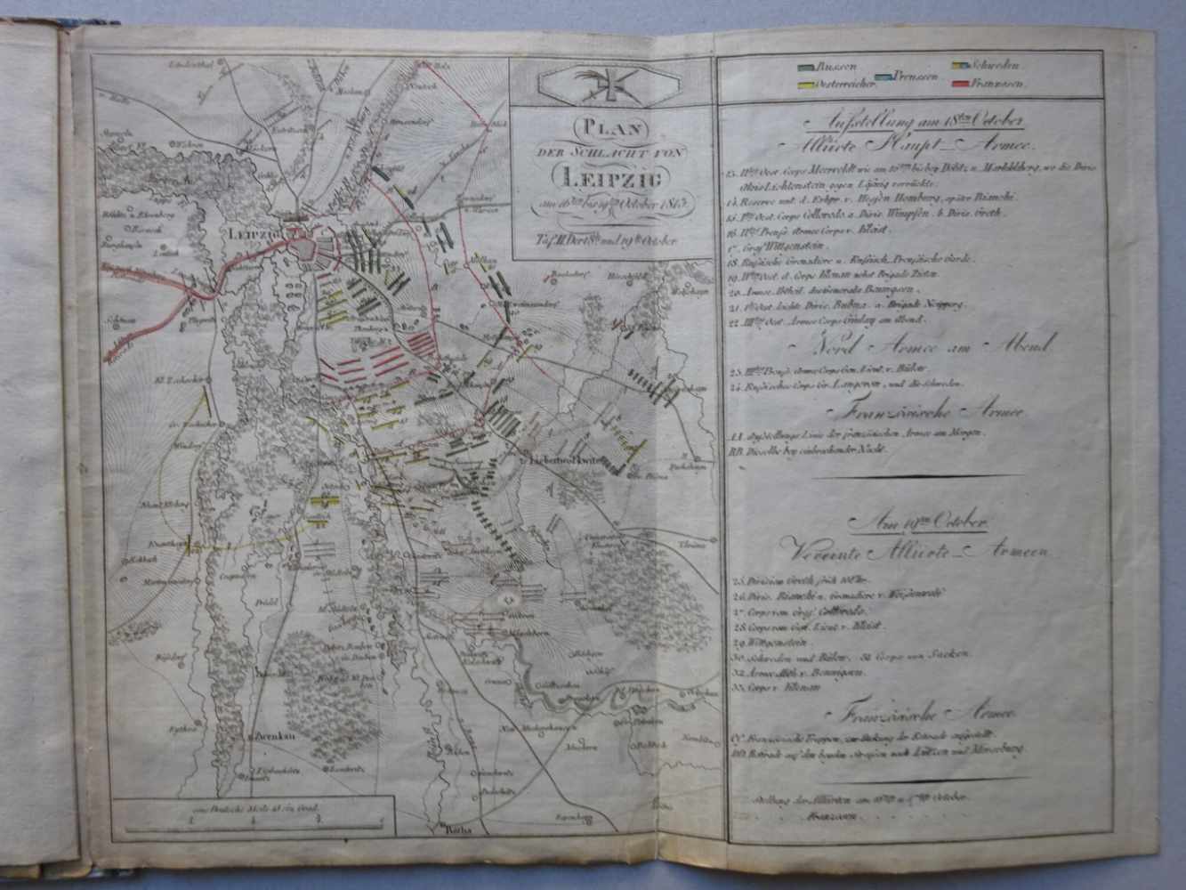(Bertuch, C.).Wanderung nach dem Schlachtfeld von Leipzig im October 1813. Ein Beitrag zur - Image 4 of 5
