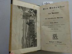 Schwab, G.Der Bodensee von dem Rheinthale von St. Luziensteig bis Rheinegg. 2. Aufl. 2 Tle. in 1 Bd.