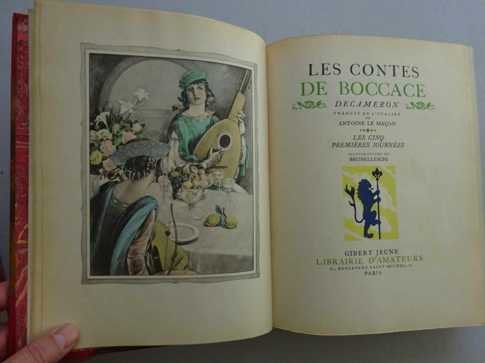 Pressendrucke.-2 illustrierte Werke in französischer Sprache mit galanten Illustrationen von Umberto - Bild 4 aus 5