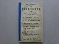 Sachsen.-Sammelband mit 5 Kleinschriften aus dem sächsischen Voigtland aus den Jahren 1800-1834.
