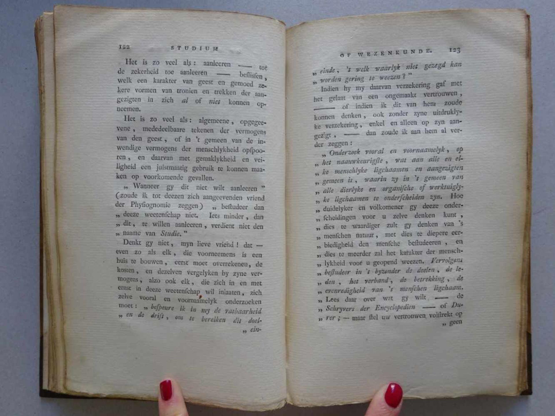 Lavater, J.C.Over de Physiognomie. 4 Bde. Amsterdam, Allart, 1781-84. Mit 4 Titelvign. und über - Image 5 of 5