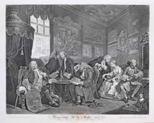 Kunst.- Hogarth, W.The works of William Hogarth from the original plates restored by James Heath.