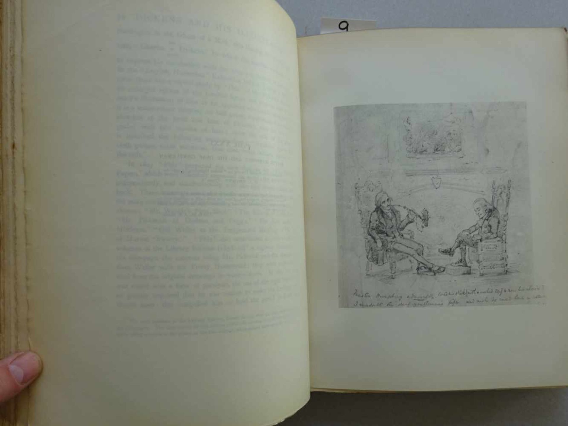 Bibliographie.- Dickens.-Konvolut von 3 Werken über Charles Dickens. Jeweils mit Abbildungen und - Bild 3 aus 5