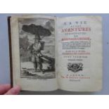 Robinsonaden.- Defoe, D.La vie et les aventures surprenantes de Robinson Crusoe. 5. Aufl. Bde. 1-