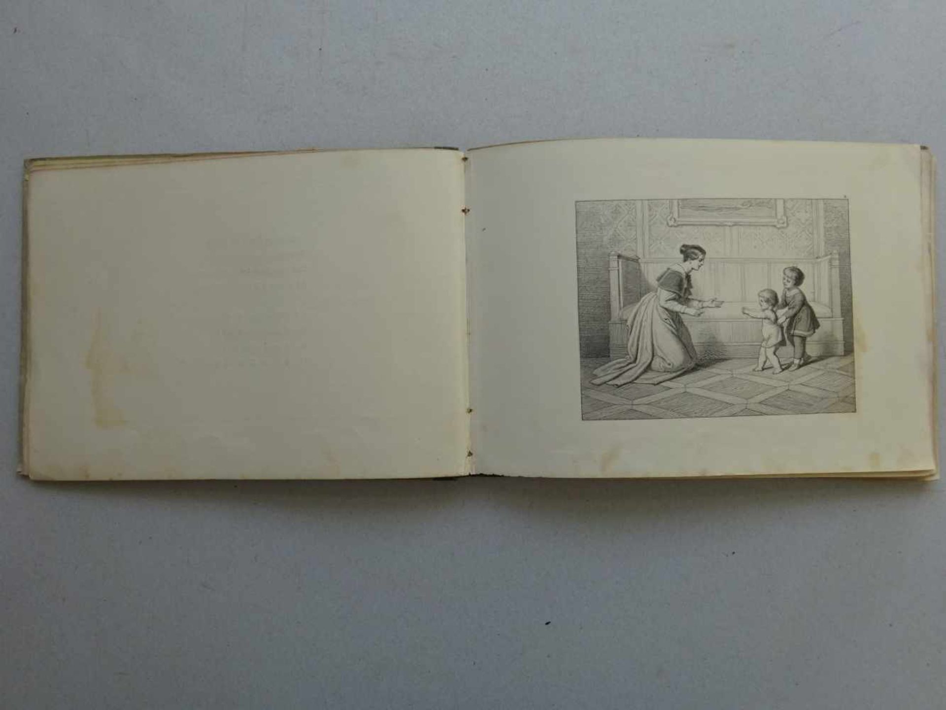 Schneider, H.J. u. W. Hey.Das Kind von der Wiege bis zur Schule. Hamburg u. Gotha, Perthes, um 1850. - Bild 2 aus 3