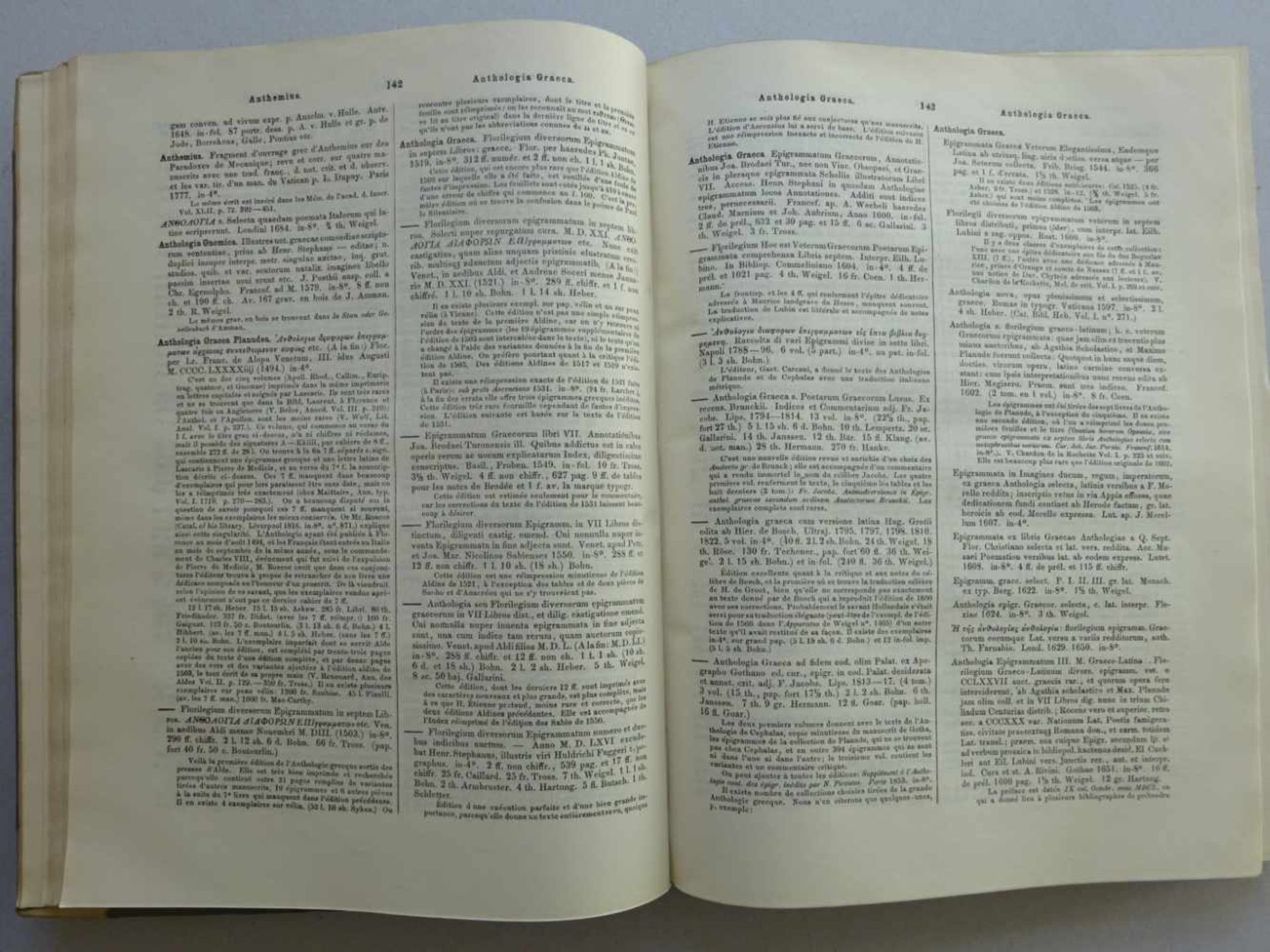 Bibliographie.- Graesse, J.G.T.Trésor de livres rares et précieux ou nouveau dictionnaire - Bild 4 aus 4