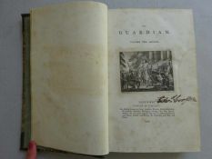 Zeitschriften.- Guardian, The.2 Bde. London, printed by T. Gillet, 1797. 2 w. Bll., Titel, IV, 508
