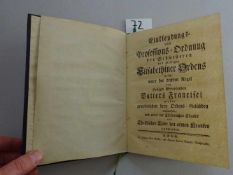 Theologie.-Einkleydungs- und Professions-Ordnung der Schwesteren des Heiligen Elisabethiner Ordens