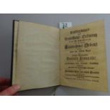 Theologie.-Einkleydungs- und Professions-Ordnung der Schwesteren des Heiligen Elisabethiner Ordens