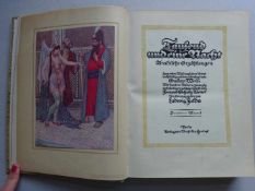 Einband.- Fulda, L.(Hrsg.). Tausend und eine Nacht. Arabische Erzählungen ... übersetzt von G. Weil.