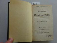 Kobbe, P.v.Geschichte und Landesbeschreibung der Herzogthümer Bremen und Verden. 2 Tle. in 1 Bd.