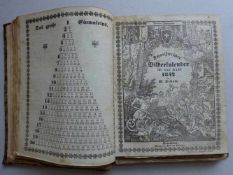 Disteli, M.Schweizerischer Bilderkalender (später: Illustrierter Schweizer Kalender). Jge. 1-10 (von