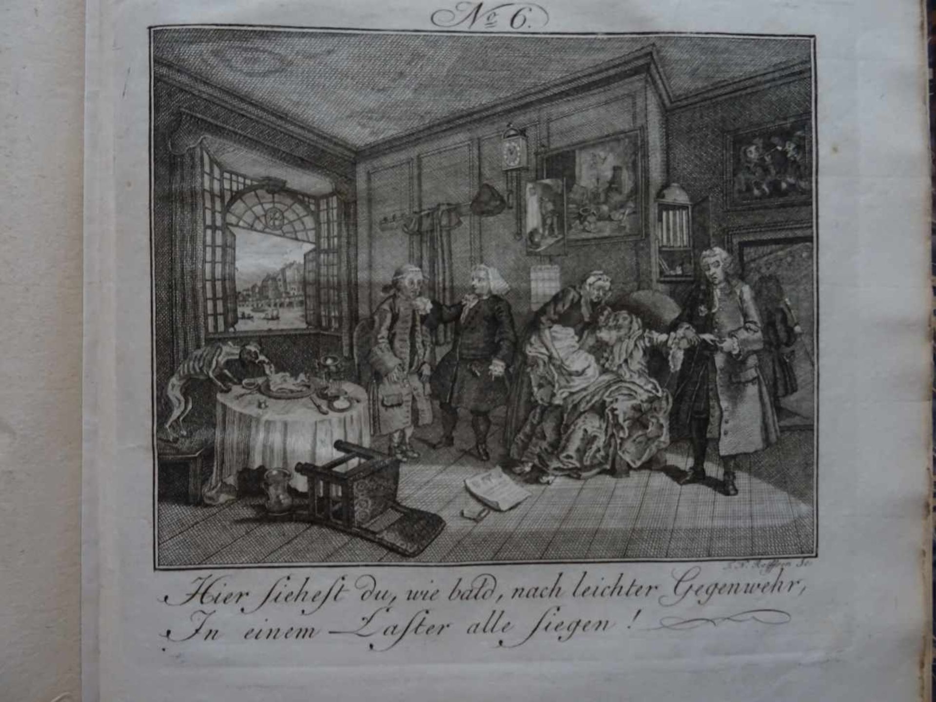 Kunst.- Hogarth.- - Image 5 of 6