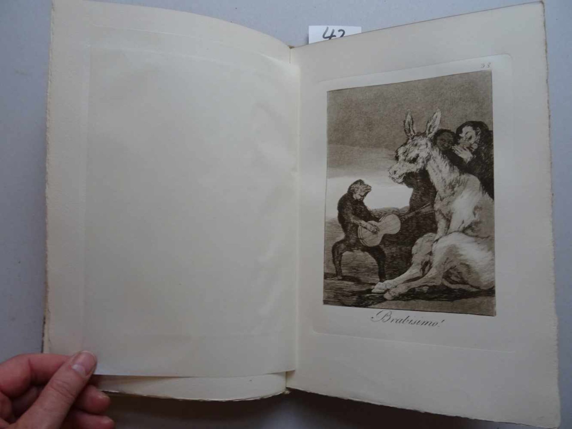 Kunst.- Goya, F.de. - Image 9 of 10