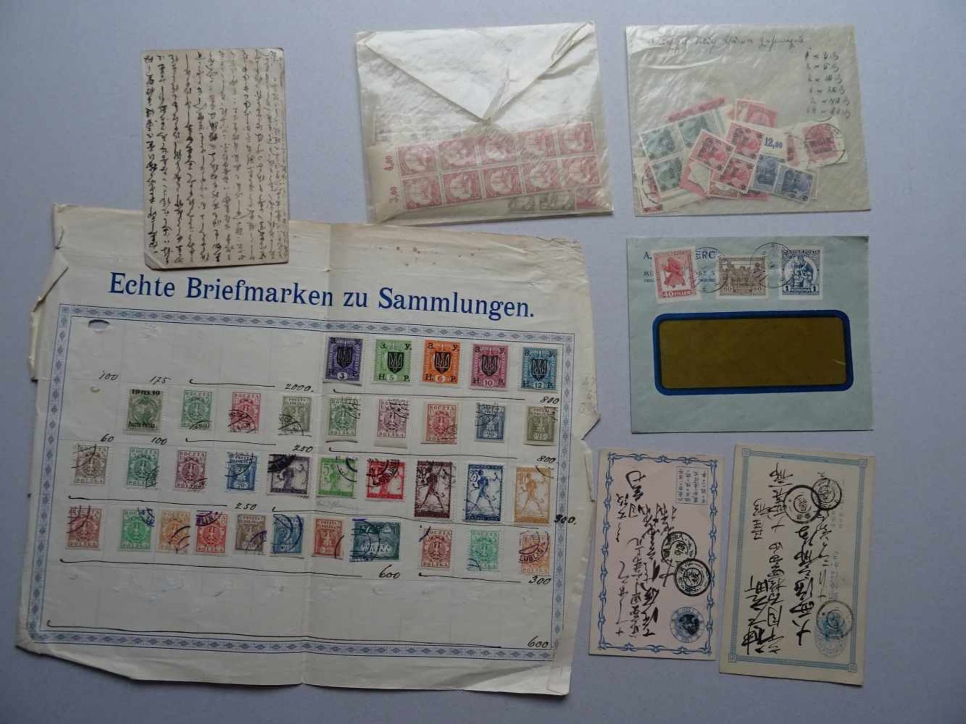 Briefmarken.- - Bild 2 aus 7