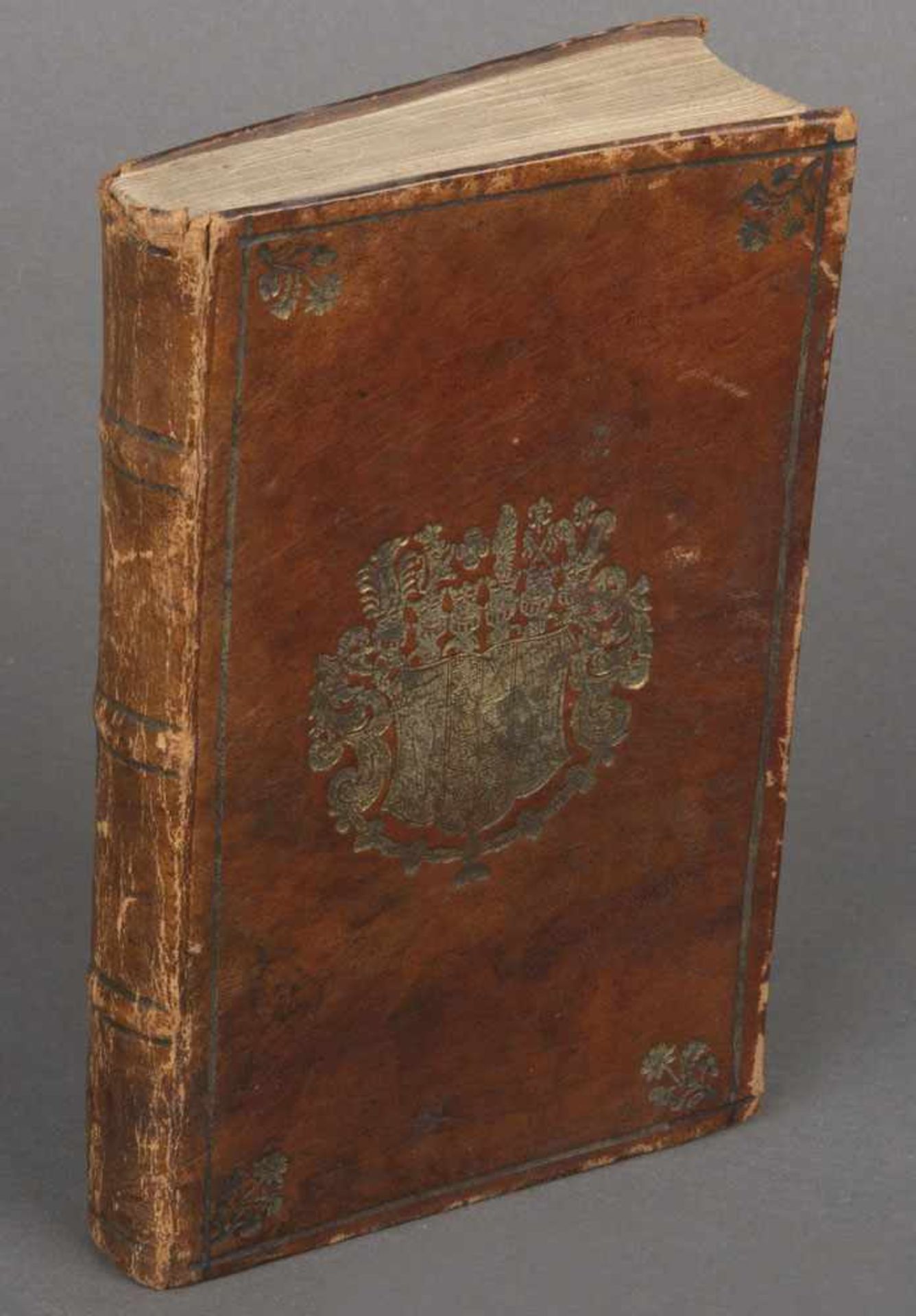 Thomas Paine, Das Zeitalter der Vernunft - Zweyter Teil, geprägter Ganzlederband, Paris 1796. - Bild 2 aus 2