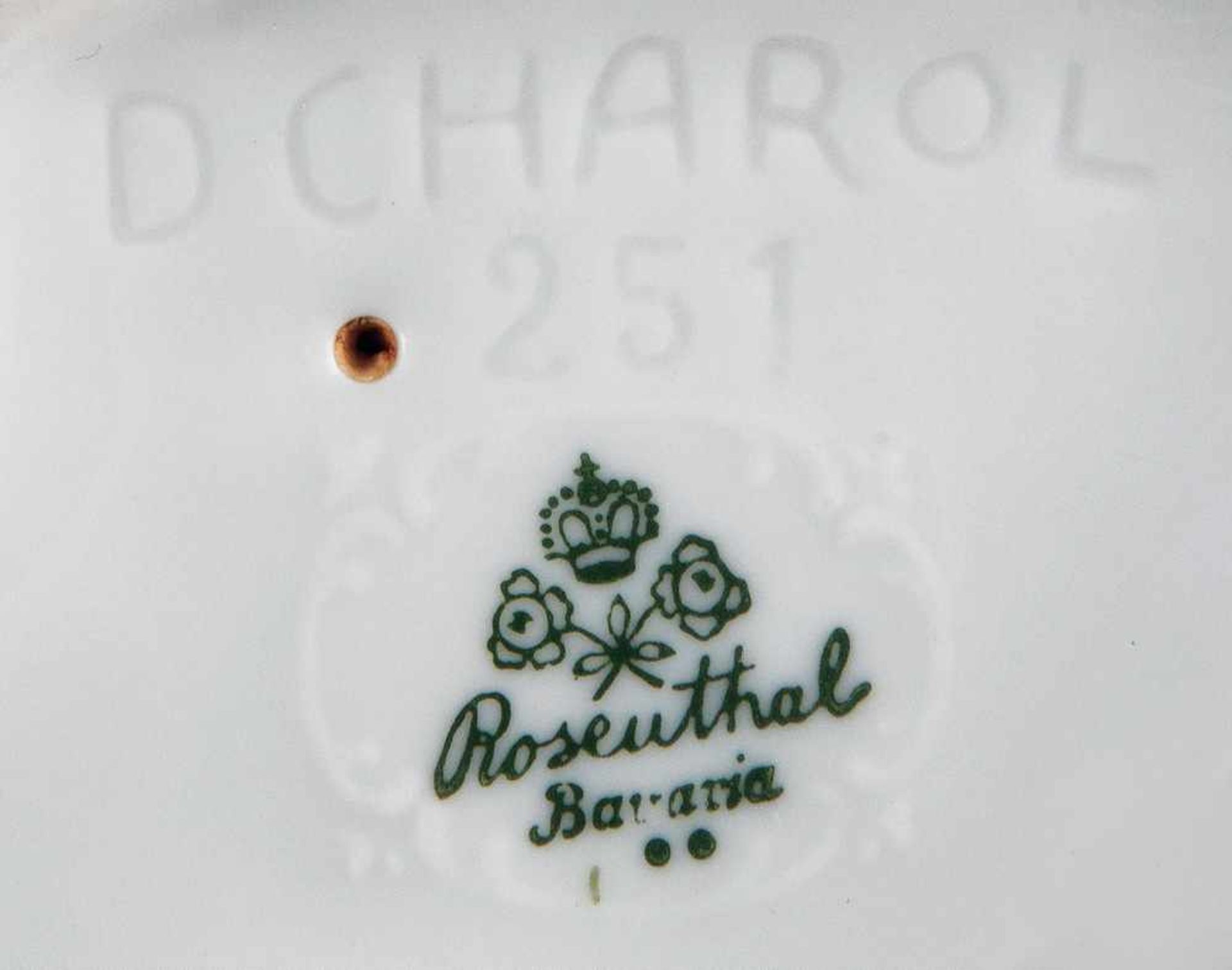 Pierrot. Rosenthal 1928. Porzellan, bunt bemalt. Modellnummer 251, Entwurf und sign. D.(orothea) - Bild 2 aus 2