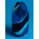 Vase. Schweden, Kosta Boda 1950er Jahre. Glas, mit Diamantriss, num. 49210, Entwurf und sign. A.(