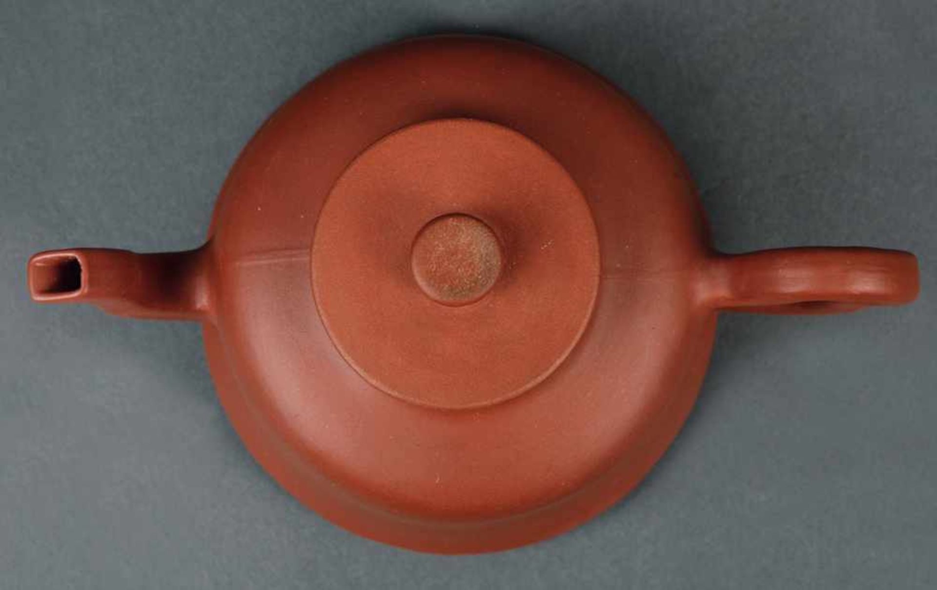 Böttgersteinzeug-Teekanne Glockenteekrügel - Bild 2 aus 3
