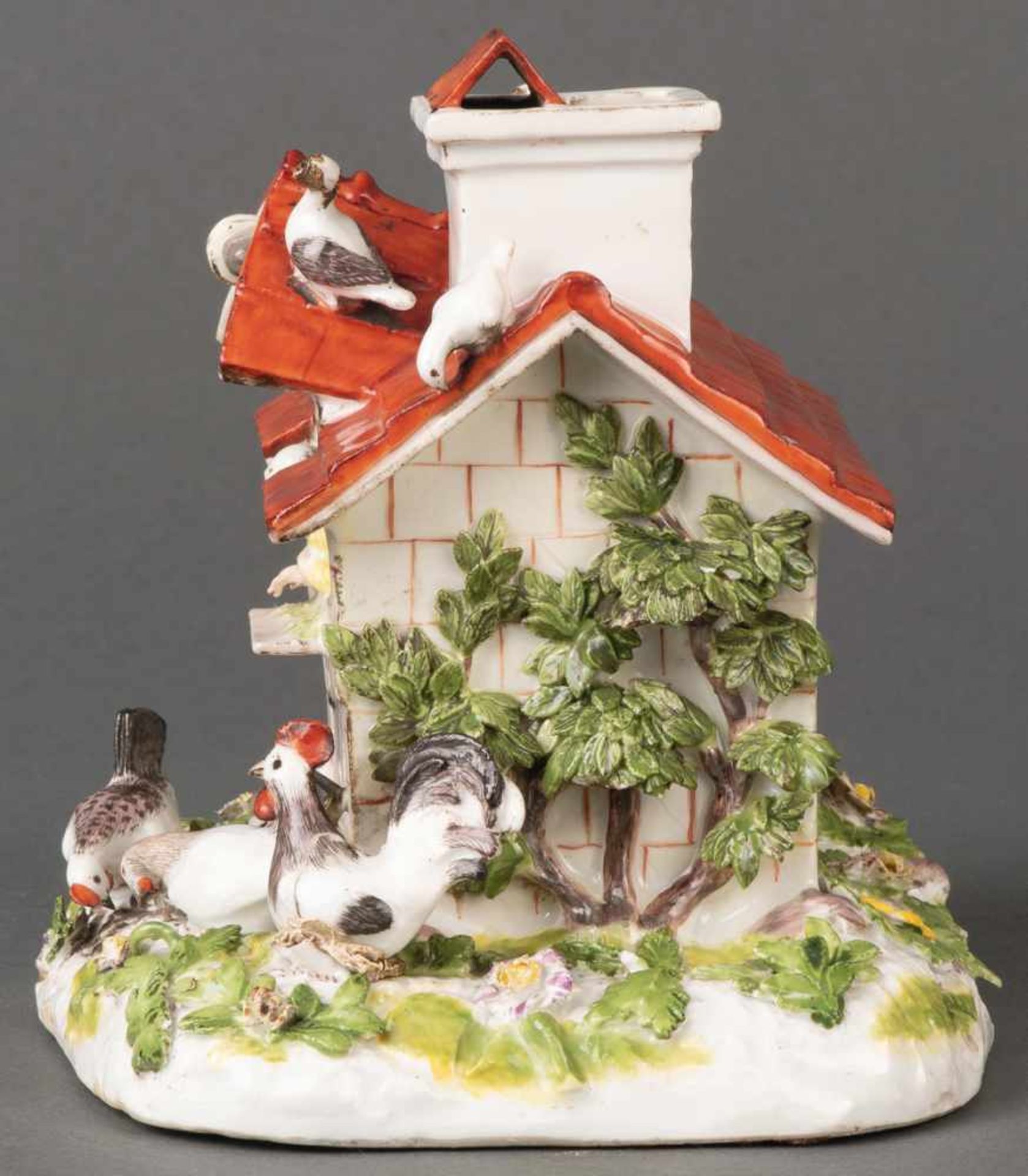 Miniatur-Taubenhaus für die Brühl'sche Desserttafel in Schloss Pförten - Bild 3 aus 4