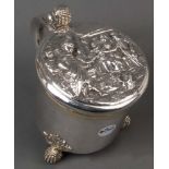 Prunkhumpen. Schweden, wohl Nicolaus Breuman um 1670. Silber, ca. 1.920 g, reliefiert, gepunzt und i