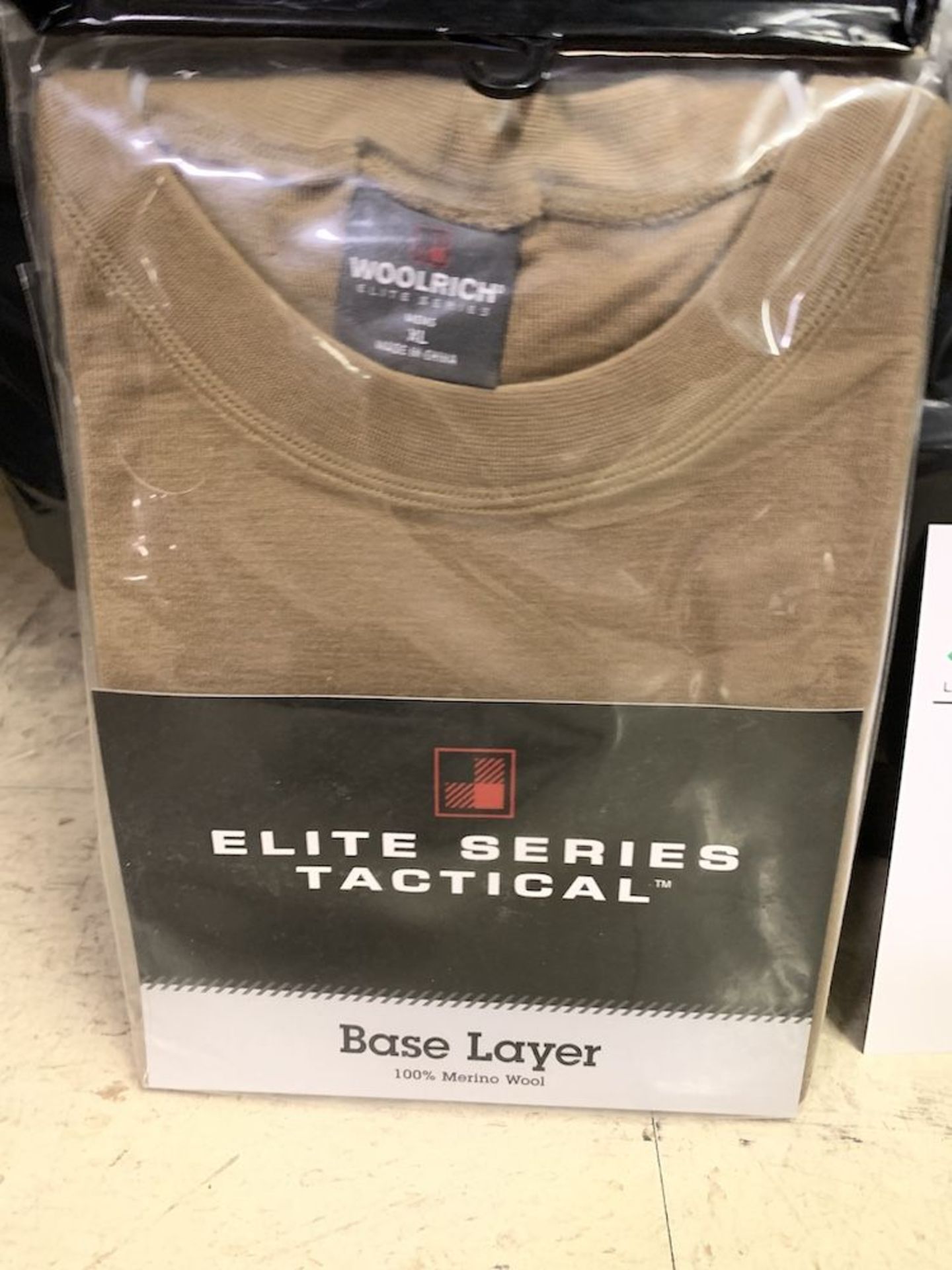 50 Elite Series Tactical Base Layer Short Sleeve Shirts, New in Packaging, Brown, Merino Wool, - Image 4 of 5