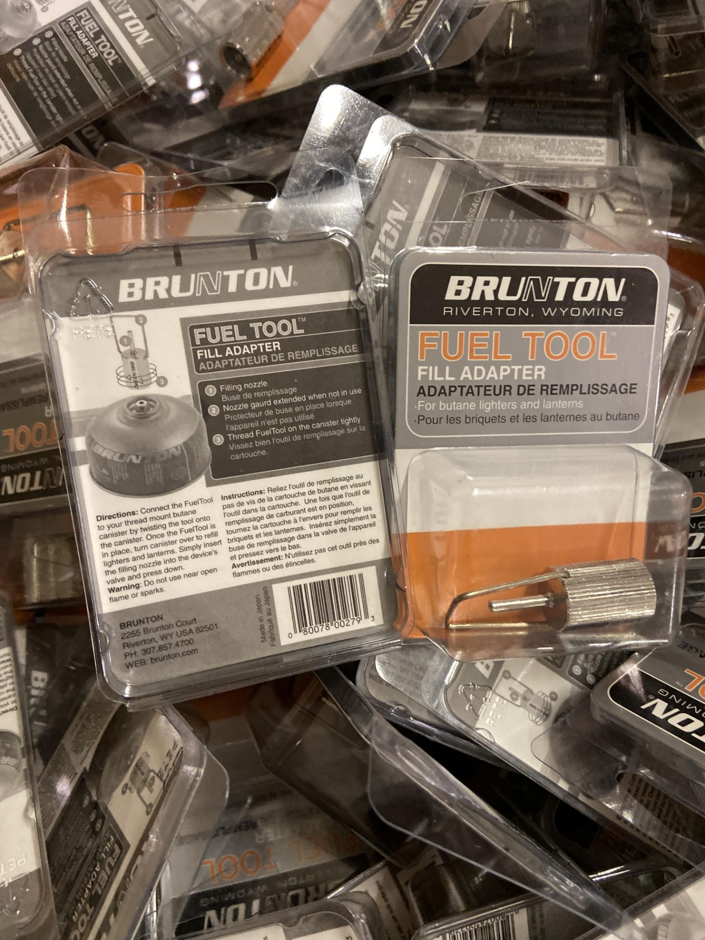 400 Pieces, Brunton Fuel Tool Lighter Filling Adapter for Butane Canisters, (Retail Value $5,500++) - Image 2 of 2