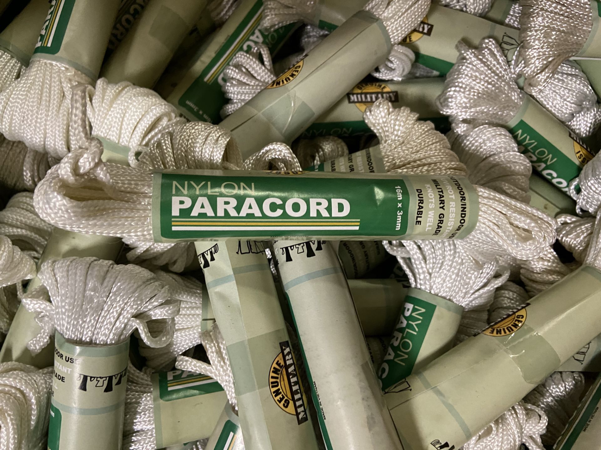 20,000+ units of Nylon Utility Rope Paracord Cord for indoor/outdoor use, Retail Value $33k+ - Image 9 of 9