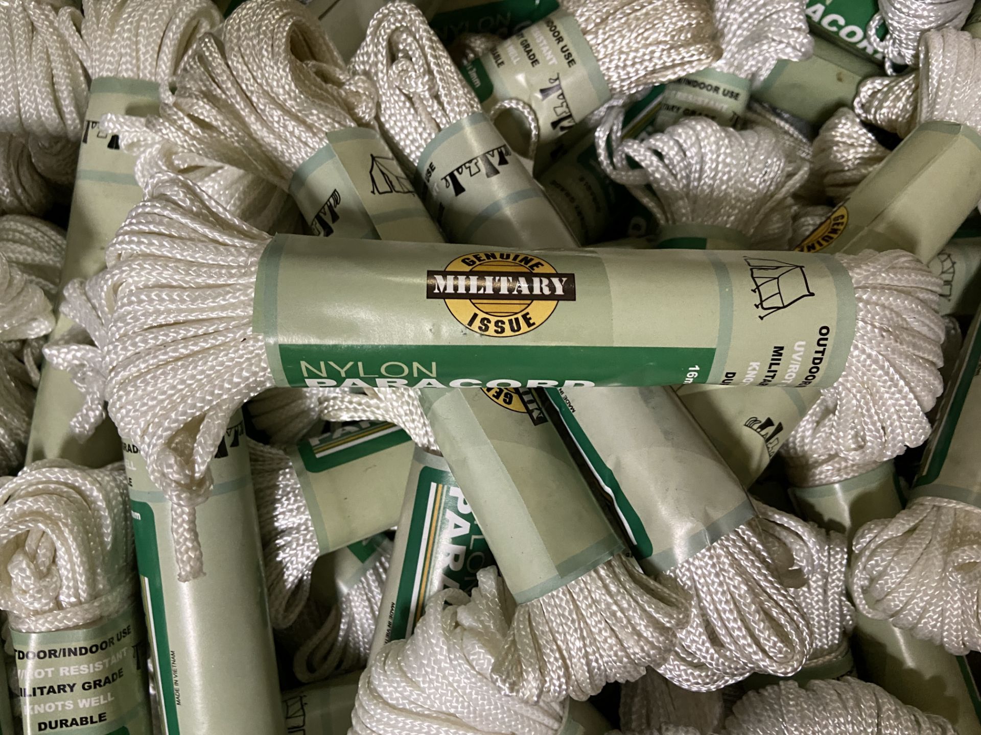 20,000+ units of Nylon Utility Rope Paracord Cord for indoor/outdoor use, Retail Value $33k+ - Image 8 of 9