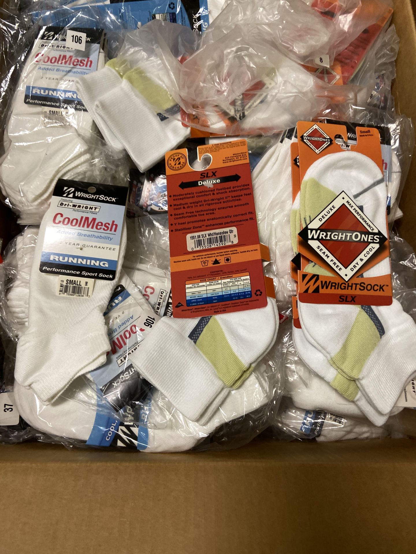 500+ packs of New Socks, Wrightsocks Various Styles, Various Colors and Styles - Image 4 of 6