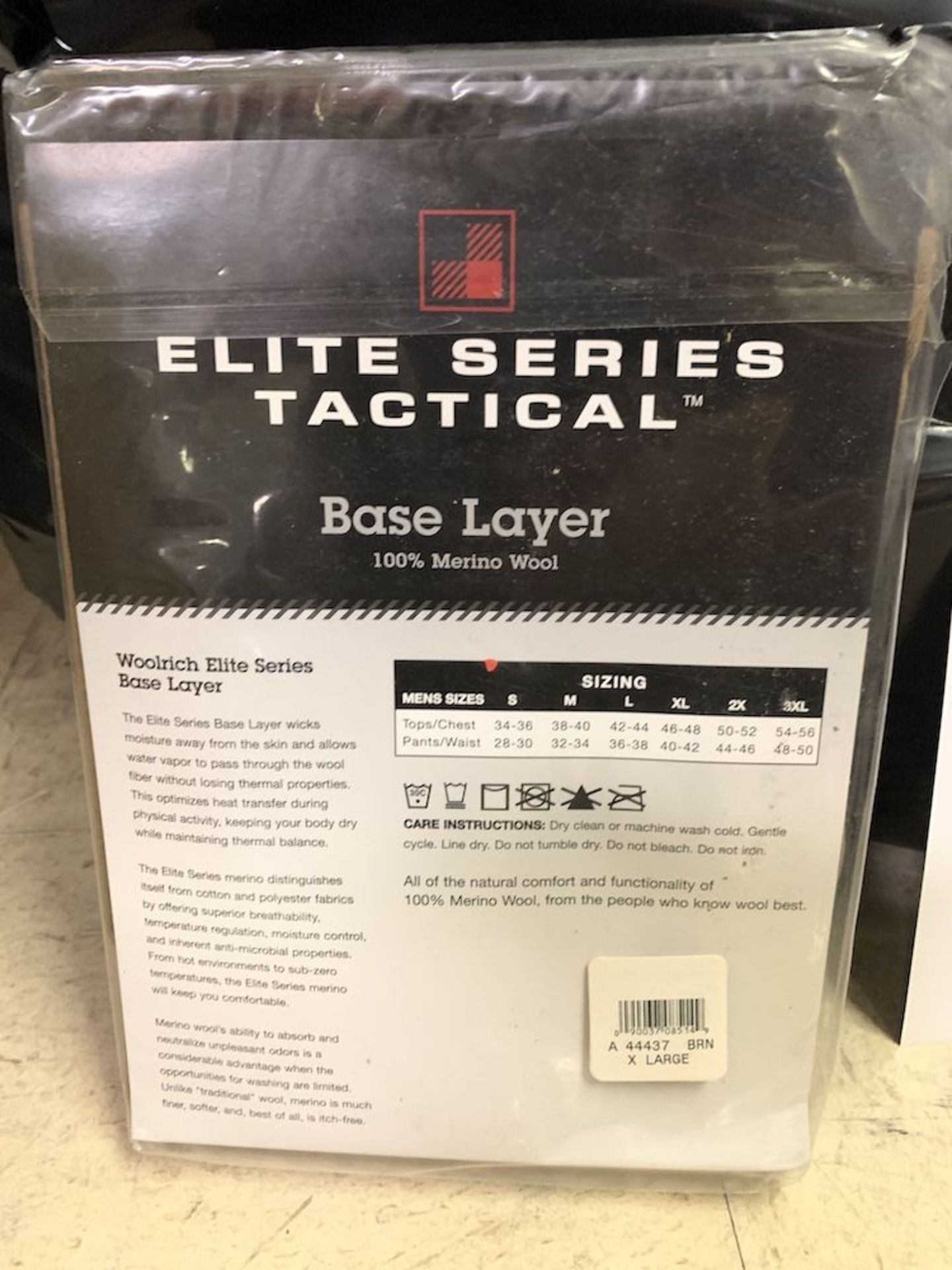 50 Elite Series Tactical Base Layer Short Sleeve Shirts, New in Packaging, Brown, Merino Wool, - Image 5 of 5