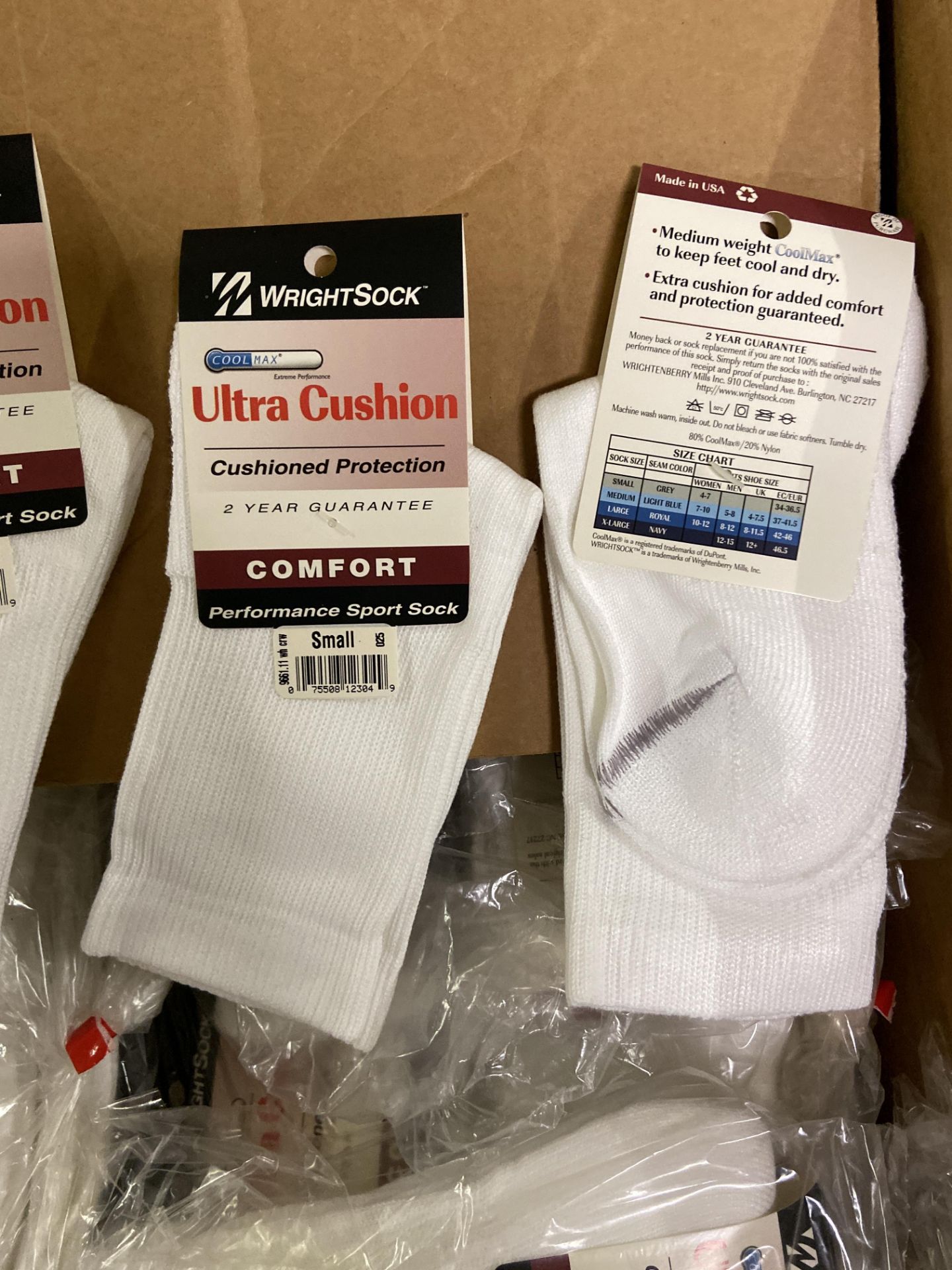 500+ packs of New Socks, Wrightsocks Various Styles, Various Colors - Image 6 of 6