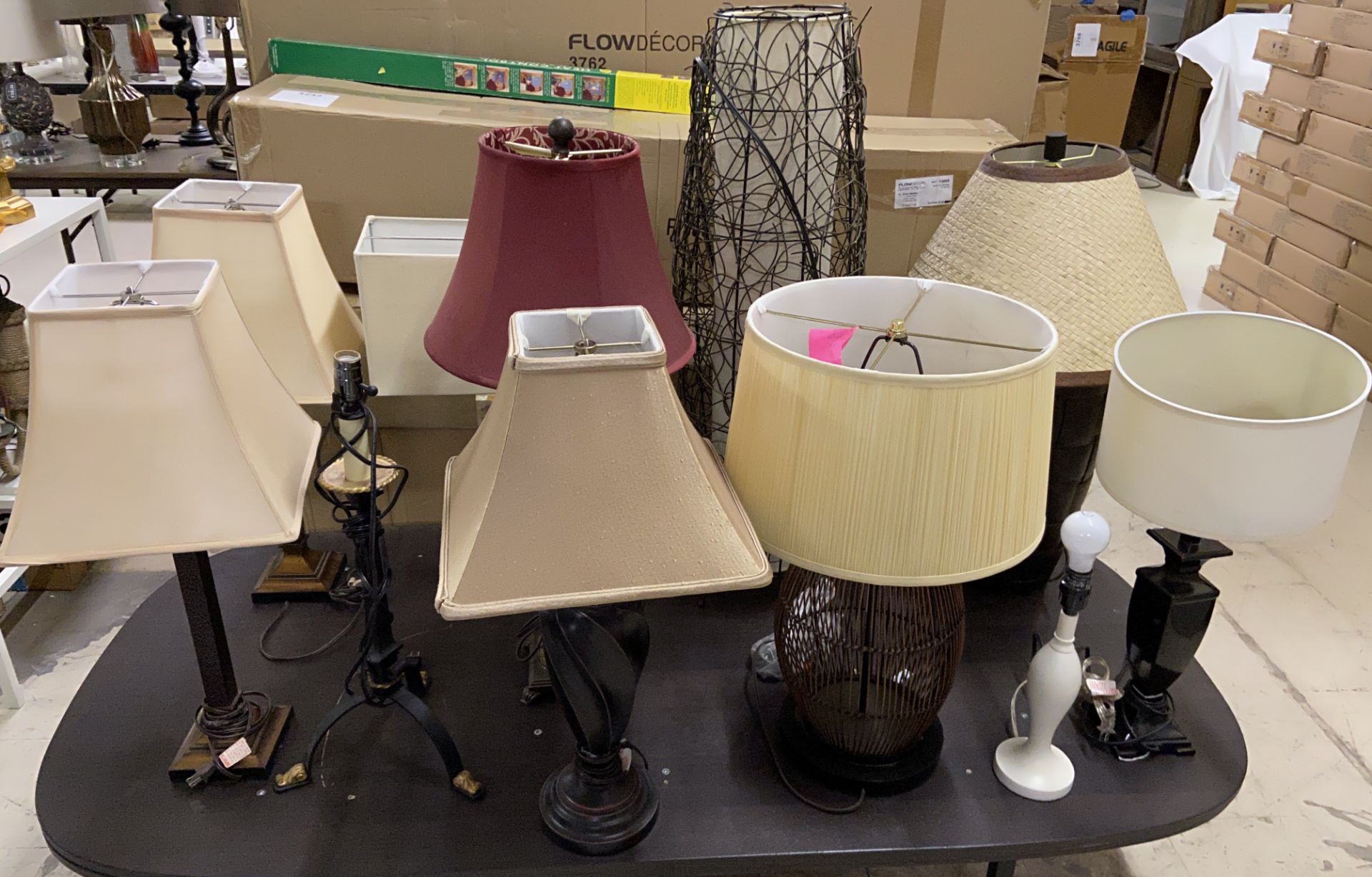 11 New Decorative Luxury Lamps with Shades - Image 2 of 6