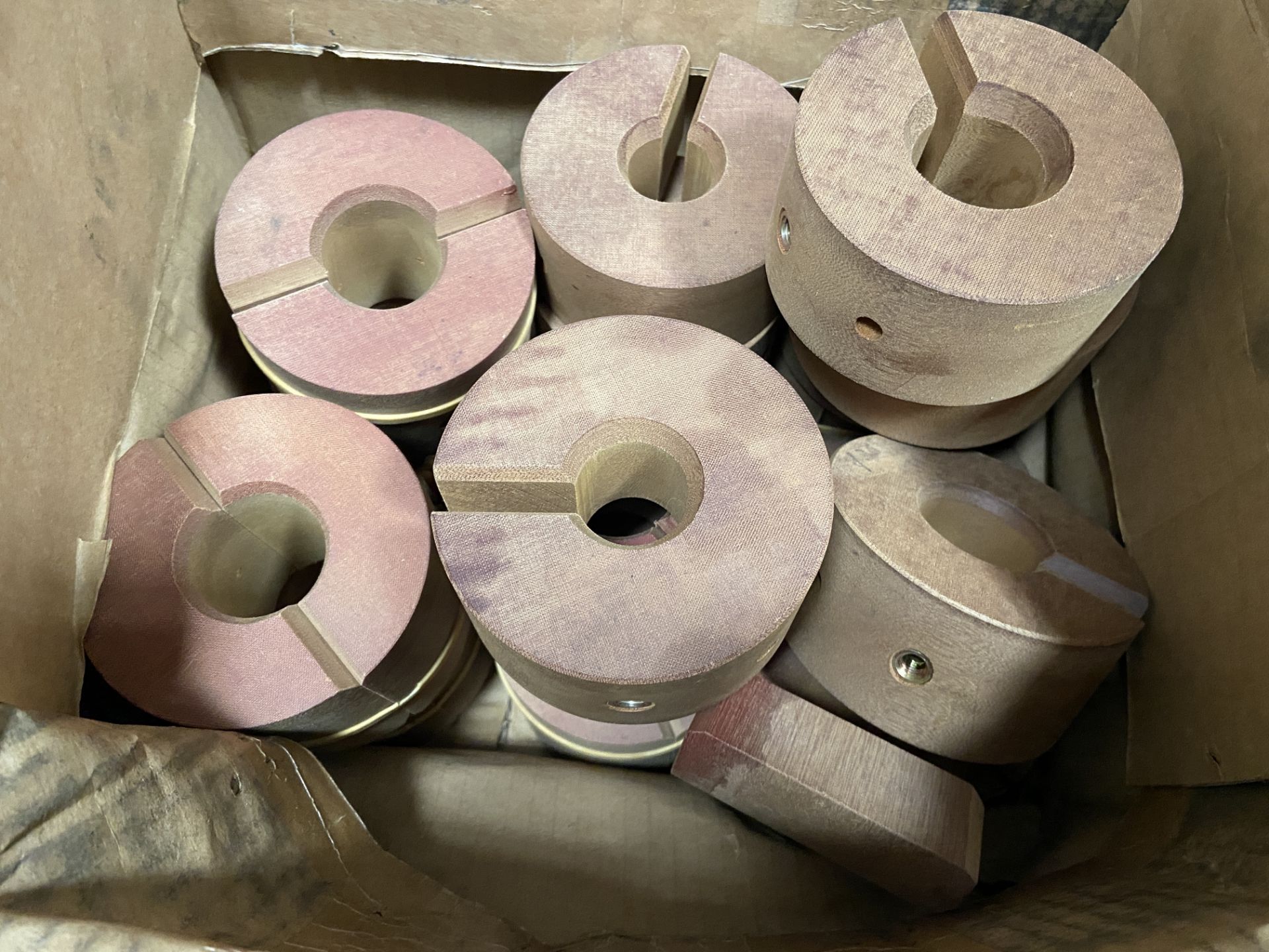 Rubber and Wood Guide Blocks for Feed Tubes Industrial Machinery - Image 3 of 5