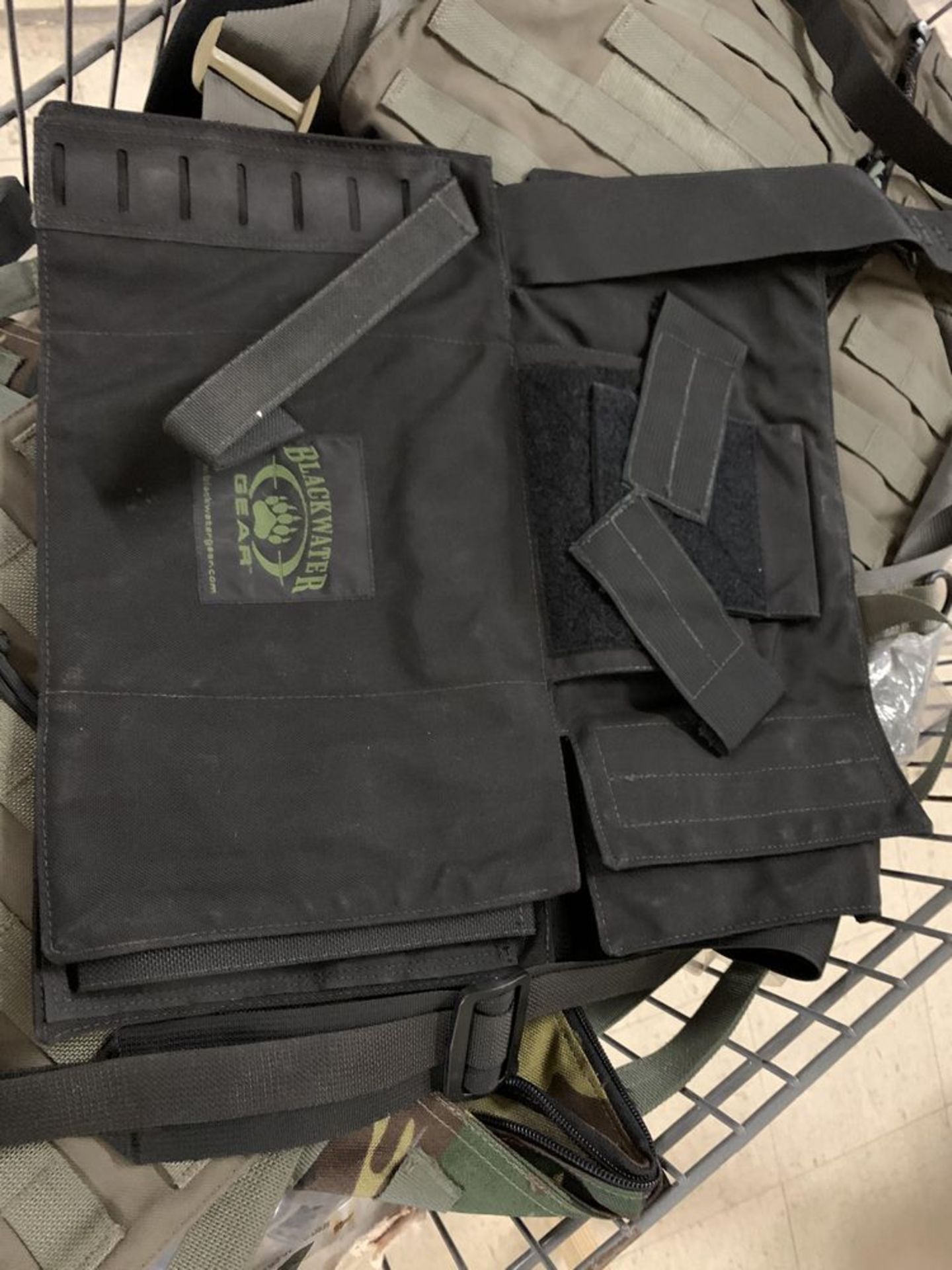 16 Misc Blackwater Gear Tactical Firearm Vests and Accessories - Image 5 of 6