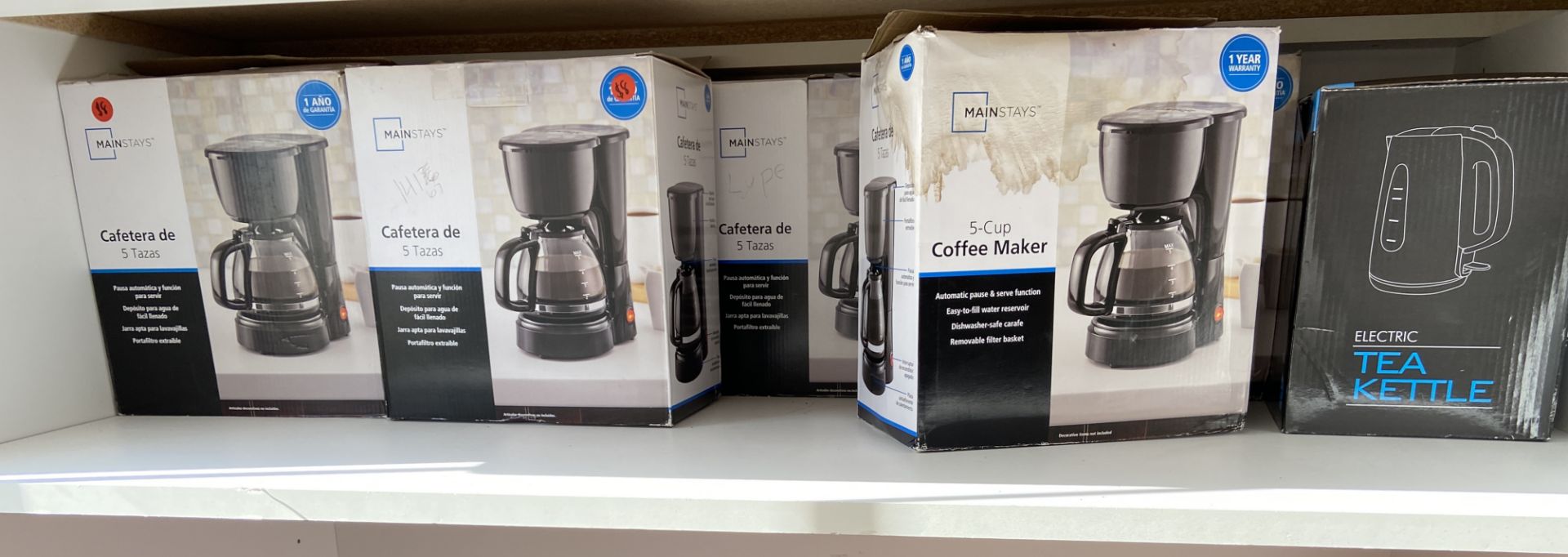 New in Box Coffee Makers, Glasses, Housewares Etc, 30+ pieces - Image 2 of 3