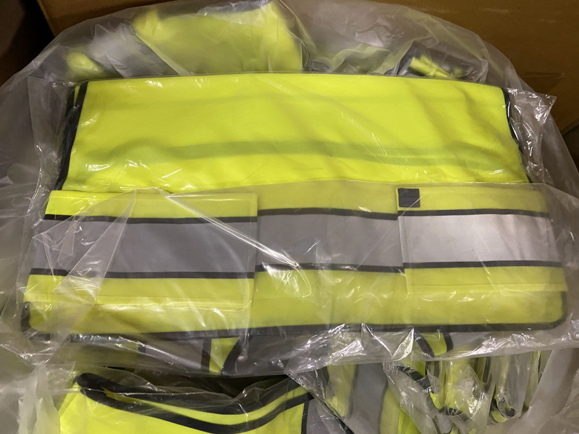 Blauer Bright Yellow Neon Safety Vests (Approx 50+), DriFire Neon Yellow Shirts (Approx 25) Utility - Image 4 of 6